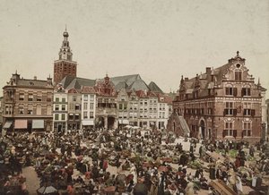 Der Große Markt, Nijmegen, ca. 1900