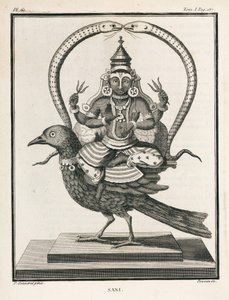 Der hinduistische Gott Sani