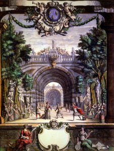 Die Vergnügungen des Königs, Ballett für König Ludwig XIV. in Versailles von Unbekannter Künstler