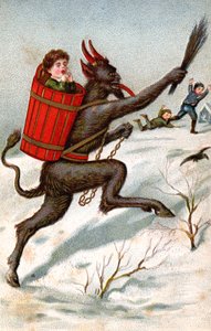 Der Krampus, ca. 1910 (Postkarte)