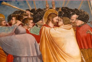 Die Scrovegni-Kapelle. Fresko von Giotto