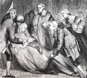Der Tod von William Pitt