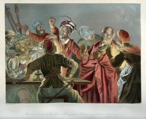Die Verleugnung des Petrus - Bibel, Neues Testament von Unbekannter Künstler