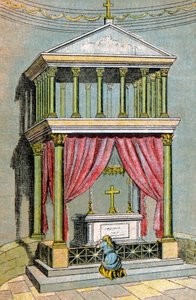 Das Grab von Saint Martin, ca. 1900