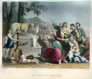Die Anbetung des Goldenen Kalbs - Bibel