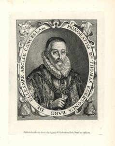 Thomas Egerton (1540-1617) von Unbekannter Künstler