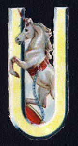 U wie Einhorn (Beetle Decoupis zum Thema Tiere) von Unbekannt