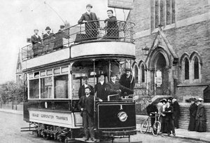 Vereinigtes Königreich: Keighleys erste elektrische Straßenbahn von Unbekannt