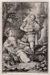Ohne Titel Genreszene, Paris 1766 von Unbekannter Künstler