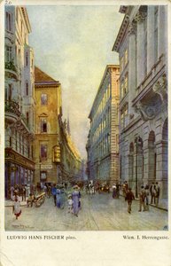 Wien, Österreich: Herrengasse