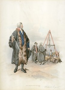 Ward Beadle und eine Untersuchung über Gewichte und Maße von Unbekannter Künstler