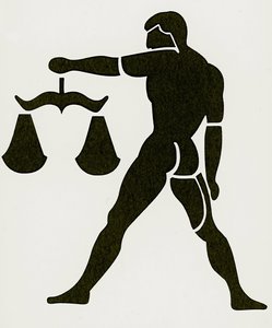 Sternzeichen: Waage von Unbekannter Künstler