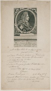 Der Feldmarschall Leopold Joseph von Schlik von Unbekannter Stecher