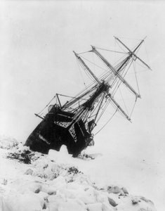 Imperiale Trans-Antarktis-Expedition: Endurance im Eisstau, um 1914-17