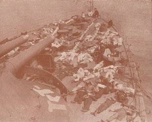 Ein Nachmittagsschlaf, ca. 1918-1919 von Underwood and Underwood