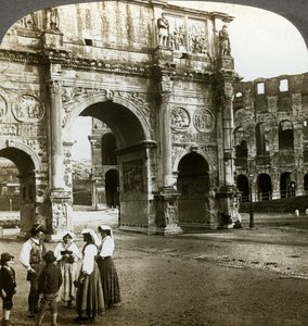 Konstantinsbogen, Rom, Italien