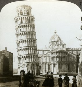 Kathedrale und Schiefer Turm von Pisa, Italien von Underwood and Underwood