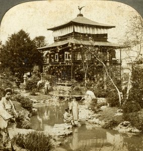 Japanischer Garten auf der Weltausstellung, St. Louis, Missouri, USA, 1904