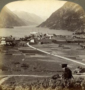 Odda, Hardangerfjord, Norwegen
