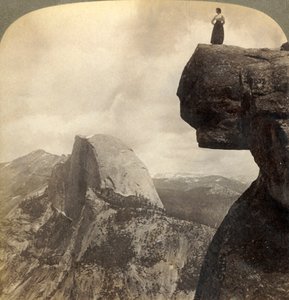 Blick auf die großartigste Naturkulisse - vom Glacier Point N.E. Yosemite Valley, Kalifornien, 1902 von Underwood and Underwood