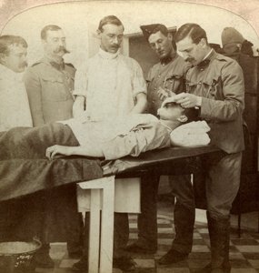 Soldat, der an der Front gefallen ist, Wynberg Hospital, Kapstadt, Südafrika, Burenkrieg