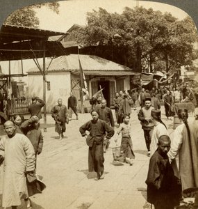 Straßenszene, Kanton, China