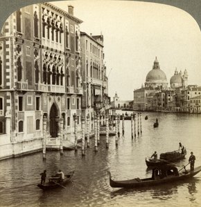 Der Große Kanal, Venedig, Italien von Underwood and Underwood