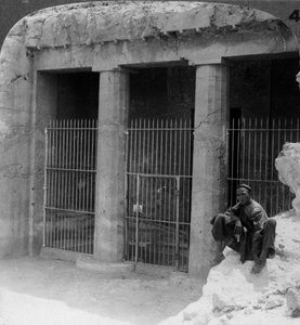 Das Grab eines Feudalherrn in Beni Hasan, erbaut um 1900 v. Chr., Ägypten, 1905