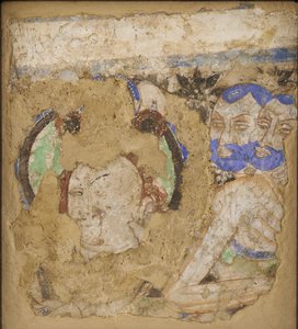 Bodhisattvas und Mönche, aus Höhle 224