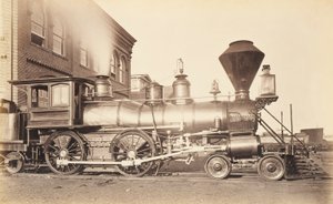 Pennsylvania Railroad Lokomotive in der Altoona Reparaturwerkstatt