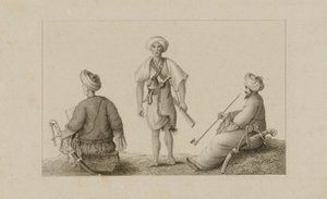 Drei Männer mit Turbanen