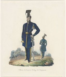 Belgischer Lanzenreiter, 1830
