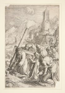 Christus trägt das Kreuz von Unknown