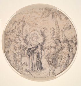 Circe verwandelt die Männer des Odysseus in Tiere