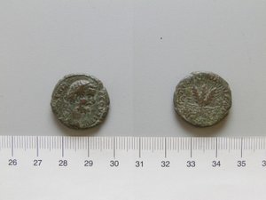 Münze von Septimius Severus, Kaiser von Rom aus Caesareia, Kappadokien von Unknown