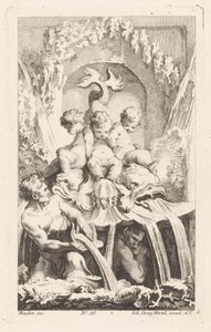 Brunnen mit Putti und Delfinen (Diverses Fontaines)