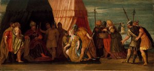 Judith wird von Holofernes empfangen