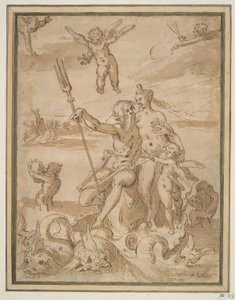 Neptun und Amphitrite von Unknown