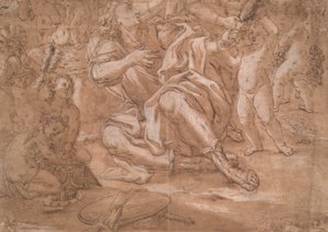 Rinaldo in den Armen von Amida von Unknown