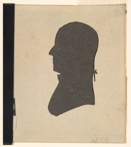 Silhouette - Gouverneur Trumbull (Bruder von Oberst Trumbull)
