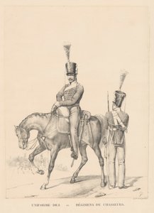 Uniforme des et Régimens de Chasseurs (Kavallerieuniformen)