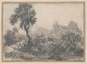 Waldlandschaft von Unknown