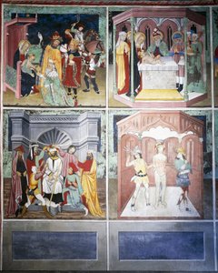 Anbetung der Könige, Beschneidung, Verspottung, Geißelung von Unknown artist