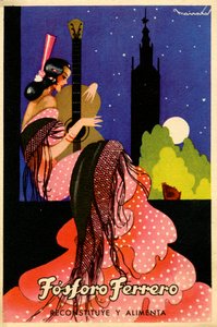 Werbung für Ferrero Phosphor (Lithographie) von Unknown Artist