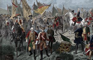 Nach der Schlacht von Hohenfriedberg