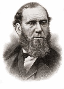 Allan Pinkerton (1819-1884), amerikanischer Detektiv schottischer Herkunft