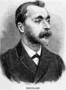 Alphonse Bertillon (1853-1914), französischer Gelehrter, Schöpfer der Anthropometrie von Unknown artist