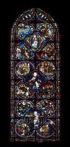 Ambulatoriumfenster (Buntglas)