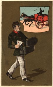 Anonyme Chromolithografie, Ende des 19. Jahrhunderts. von Unknown artist