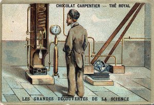 Apparat von Dr. Karl von Linde (deutscher Physiker (1842 bis 1934) zur Luftverflüssigung im Jahr 1895 von Unknown artist